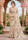 Ruhani Vol 25 By Kashvi Dull Moss Zari Patta Sarees
